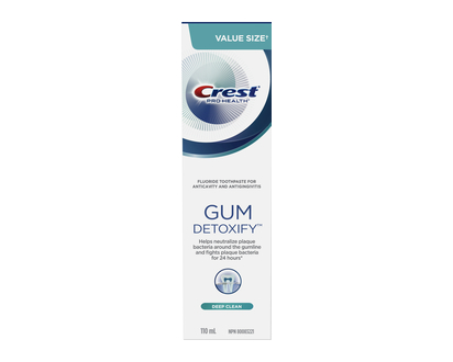 Crest Gum Detoxify Deep Clean Paste 110 Ml - 08319