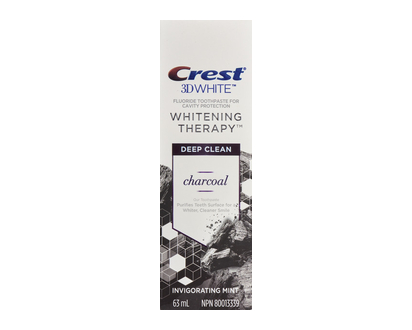 Crest 3Dw Charcoal Deep Clean Paste 63 Ml - 08321