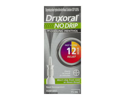 Drixoral No Drip Cooling Menthol 15 Ml - 83422