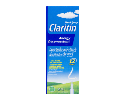 Claritin Allergy Decongestant Spray 25 Ml - 87175