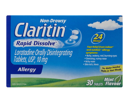 Claritin Allergy Rapid Dissolve Tablets 30 Pk - 93230