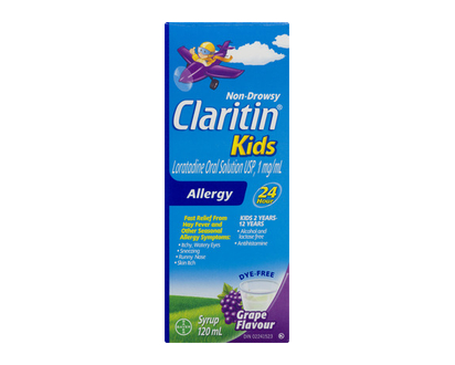 Claritin Kids Syrup Grape 120 Ml - 96121