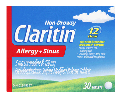 Claritin Allergy & Sinus Tablets 30 Pk - 97032