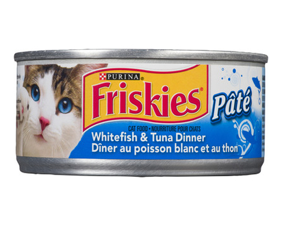 Friskies Cat Food Whitefish & Tuna 156 Gr - 00689
