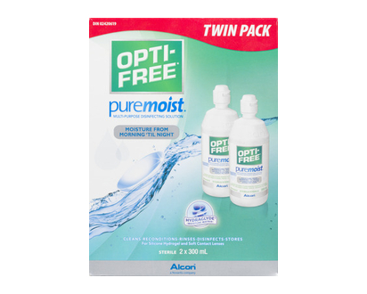 Opti-Free Pure Moist Twin 600 Ml - 10049