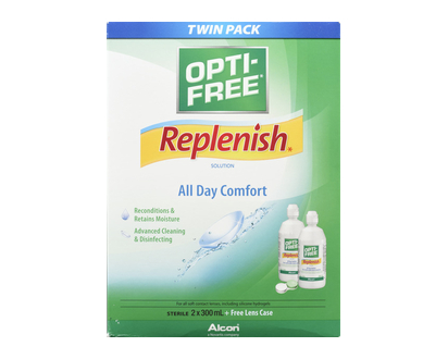 Opti-Free Replenish Twin 600 Ml - 56043