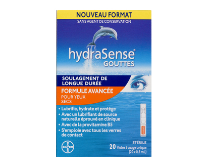 Hydrasense Advanced Eye Drops Vial 0.5Ml 20 Pk - 93734