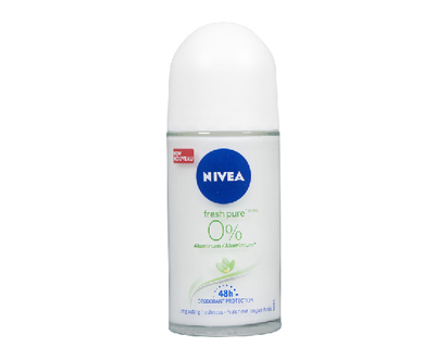 Nivea Fresh Pure Roll On Deo 0% Aluminum 50 Ml - 01462
