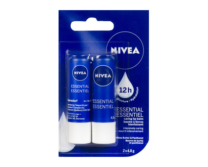 Nivea Lip Care Essential 2X4.8g 9.6 Gr - 85059