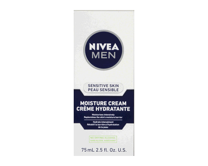 Nivea Men Moisture Cream Sensitive Skin 75 Ml - 88818