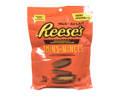 Reeses Thins Milk Chocolate 165 Gr - 79354