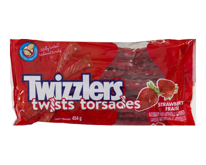 Twizzlers Party Size Strawberry 454 Gr - 81602
