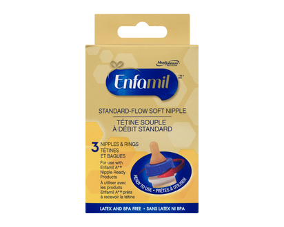 Enfamil Nipple & Rings 3 Pk - 00525