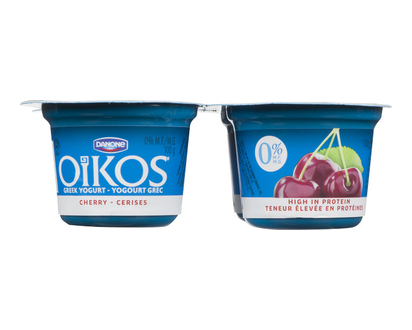Danone Oikos Greek 0% Cherry 400 Gr - 66483