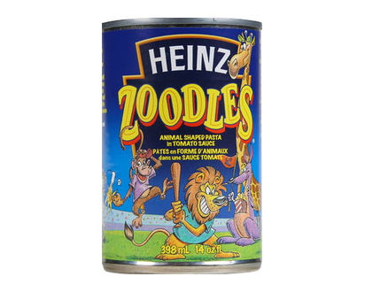 Heinz Zoodles 398 Ml - 13170