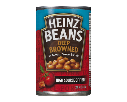 Heinz Beans Deep Brown W/Pork In Tom Sau 398 Ml - 13208