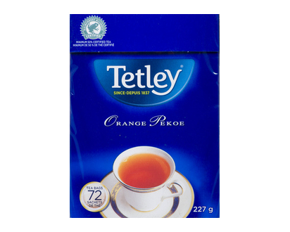 Tetley Tea Bags Orange Pekoe 72S 227 Gr - 24072