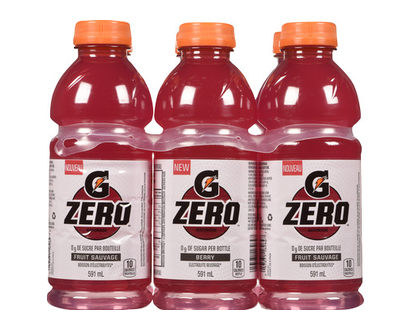 Gatorade Zero Berry 6 Pk - 16264