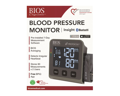 Bios Protocol Blood Pressure Monitor W App 1 Un - 24252