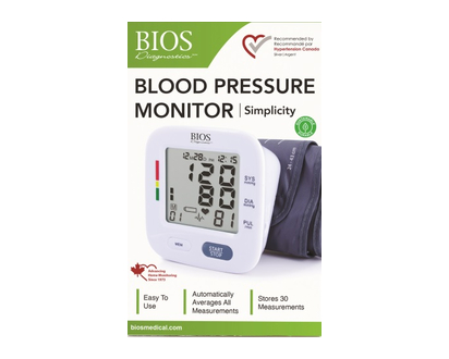 Bios Simplicity Blood Pressure Monitor 1 Un - 24313