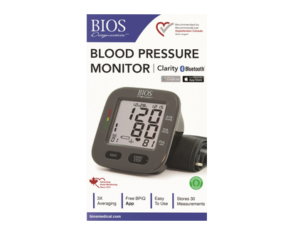 Bios Blood Pressure Monitor W Bluetooth 1 Un - 24323