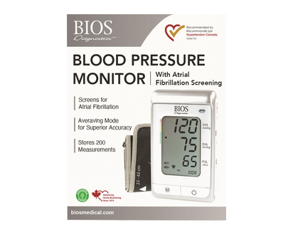Bios Blood Pressure Monitor W Afibulator 1 Un - 39145