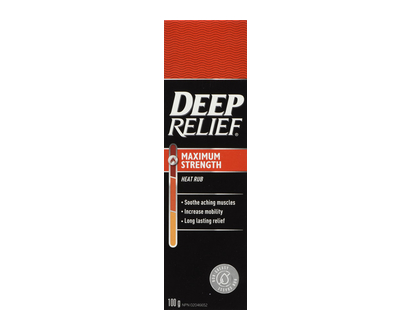 Deep Relief Ultra Strength Rub 100 Gr - 00029