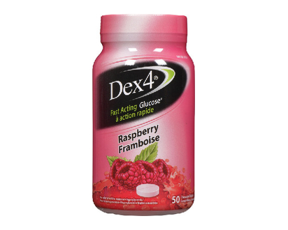Dex4 Glucose Tab Raspberry 50 Pk - 94952