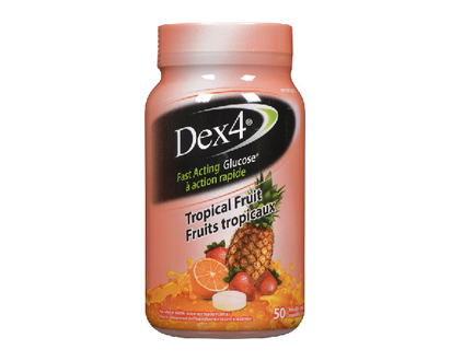 Dex4 Glucose Tab Tropical Fruit 50 Pk 50 Pk - 96607