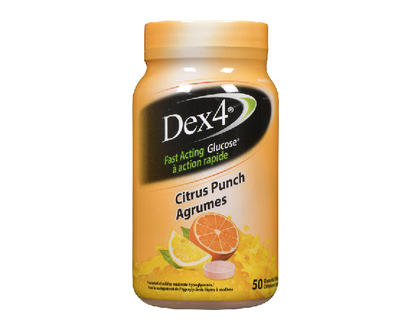 Dex4 Glucose Tab Citrus Punch 50 Pk - 97055
