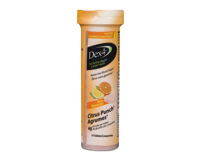 Dex4 Glucose Tab Citrus Punch 10 Pk - 97058