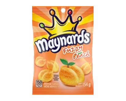 Maynards Fuzzy Peach 154 Gr - 01789