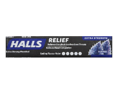 Halls Mentholyptus Extra Strong 9 Pk - 62803