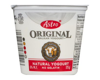 Astro Balkan Original Yogurt Plain 175 Gr - 17511