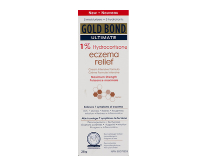 Gold Bond Ult Eczema Relief Cream 28 Gr - 06165