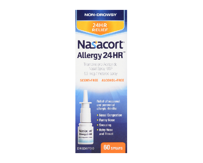 Nasacort Allergy 24Hr 60 Sprays 1 Un - 06342