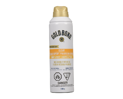 Gold Bond Body And Foot Clear Spray 198 Gr - 06402