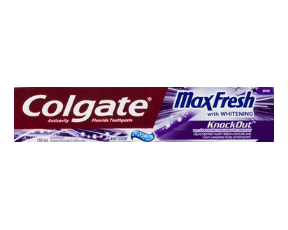 Colgate Max Fresh Toothpaste Knockout Mint 150 Ml - 14233