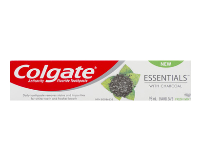 Colgate Essentials Toothpaste Charcoal 98 Ml - 14249