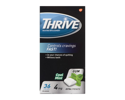 Thrive Gum Mint 4Mg 36 Pk - 10196