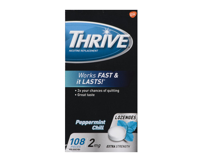 Thrive Lozenges Mint 2Mg 108 Pk - 10238