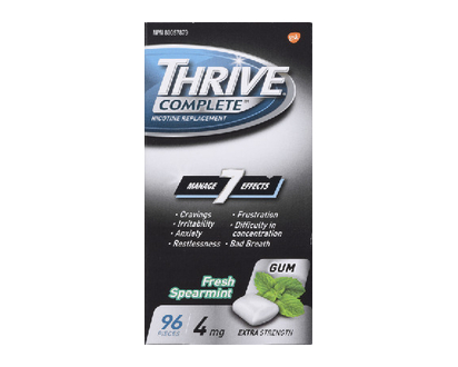 Thrive Complete Gum Spearmint 4Mg 96 Un - 11242