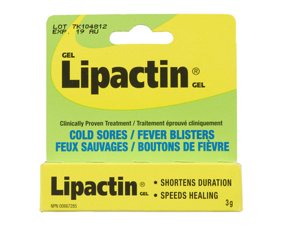Lipactin Cold Sore Gel 3 Gr - 44101