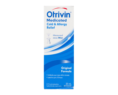 Otrivin Cold & Allergy Nasal Spray Md 20 Ml - 46074