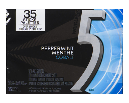 5 Gum Megapack Cobalt Peppermint 35 Pk - 45393