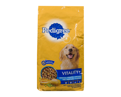 Pedigree Vitality 2Kg Original 2 Kg - 70401