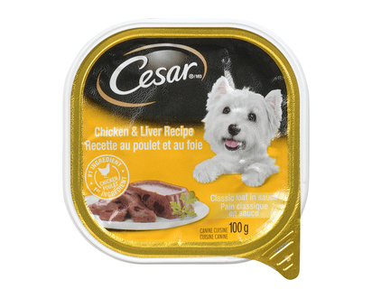 Cesar Dog Food Chicken & Liver 100 Gr - 71325