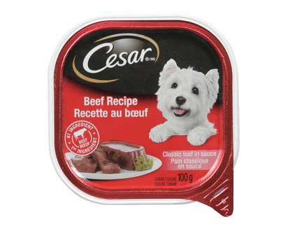 Cesar Dog Food Beef 100G 100 Gr - 72325