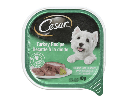 Cesar Dog Food Turkey 100 Gr - 76325