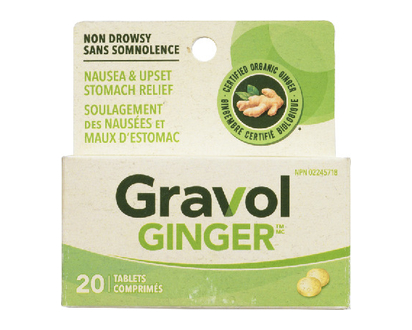 Gravol Natural Source 500Mg 20 Pk - 32663